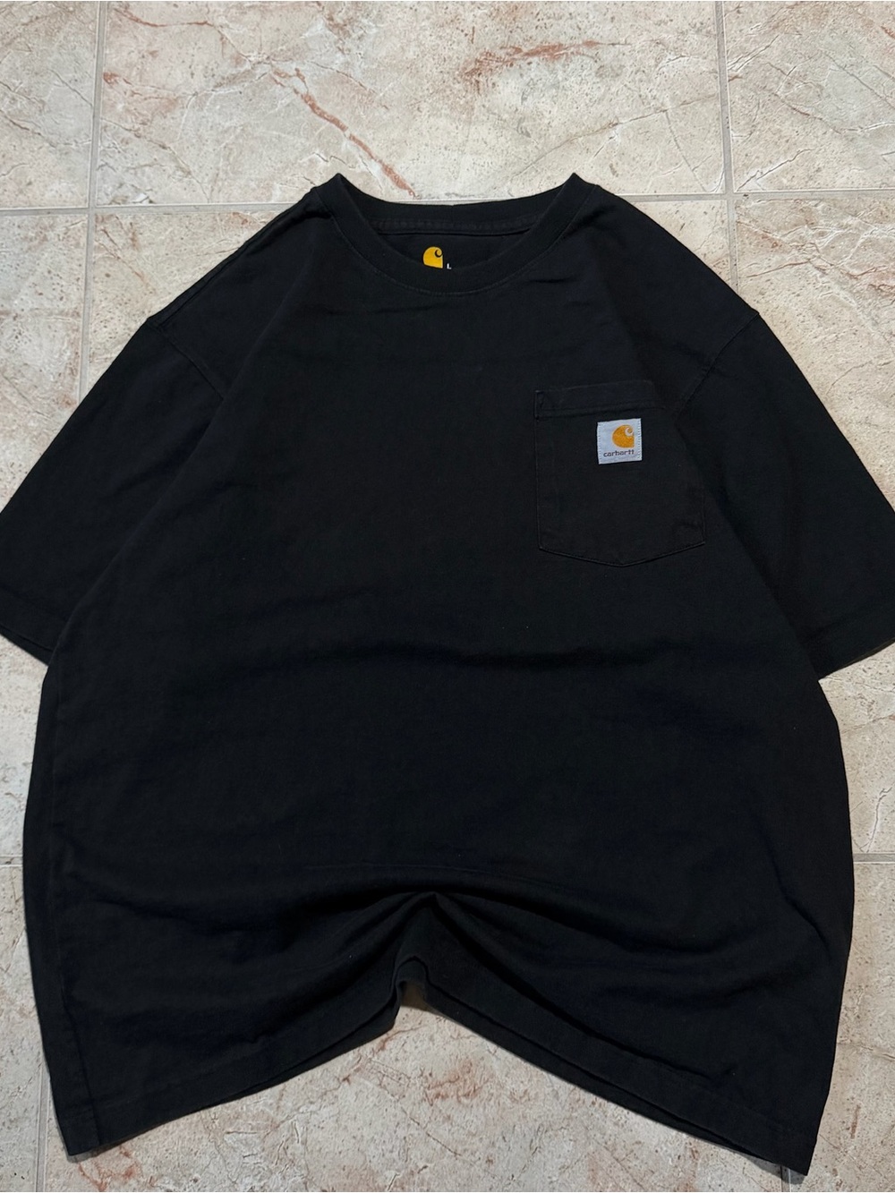 Carhartt Black Short-Sleeve Pocket Tee